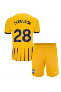 Brighton Evan Ferguson #28 Babytruitje Uit tenue Kind 2024-25 Korte Mouw (+ Korte broeken)